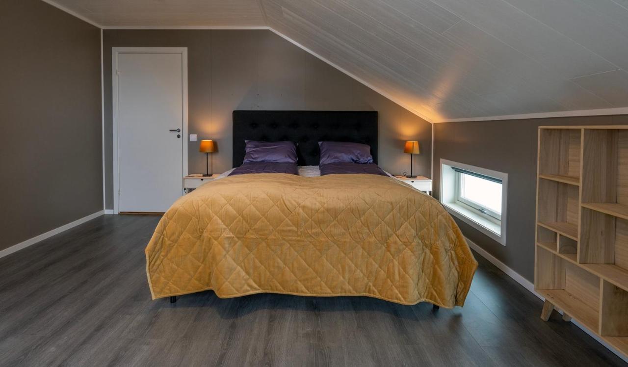 트롬쇠 Kaldfjord Sea House 빌라 외부 사진