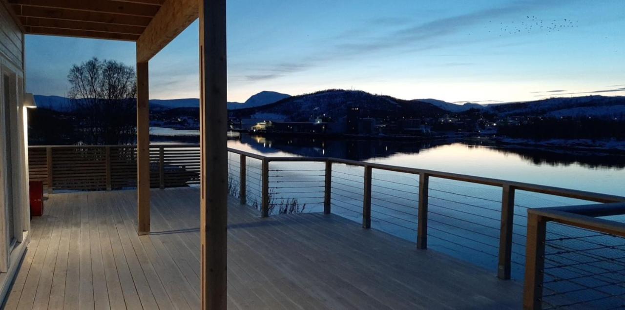 트롬쇠 Kaldfjord Sea House 빌라 외부 사진
