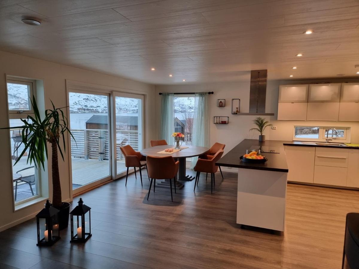 트롬쇠 Kaldfjord Sea House 빌라 외부 사진