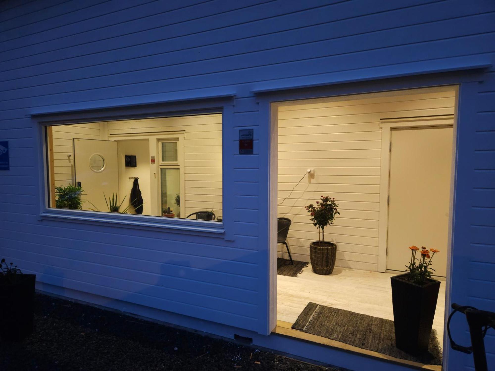 트롬쇠 Kaldfjord Sea House 빌라 외부 사진