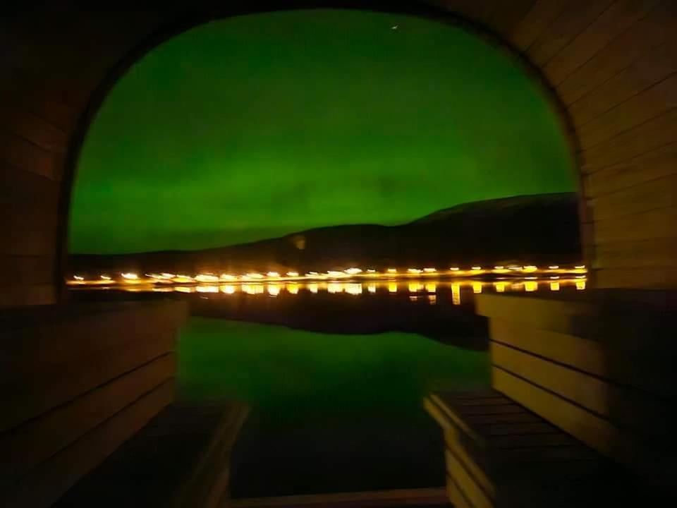 트롬쇠 Kaldfjord Sea House 빌라 외부 사진
