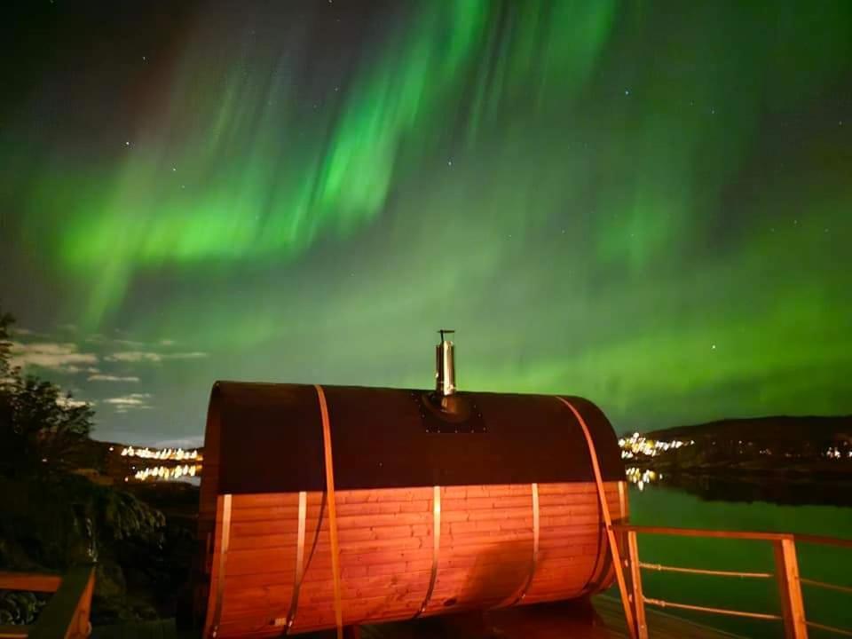 트롬쇠 Kaldfjord Sea House 빌라 외부 사진