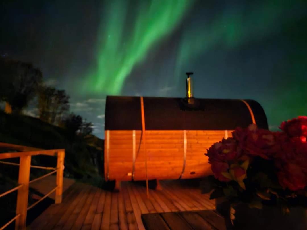 트롬쇠 Kaldfjord Sea House 빌라 외부 사진
