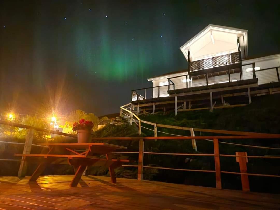 트롬쇠 Kaldfjord Sea House 빌라 외부 사진