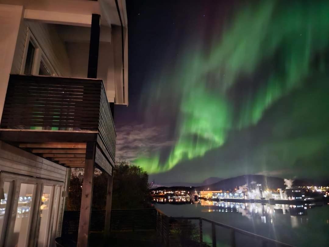트롬쇠 Kaldfjord Sea House 빌라 외부 사진