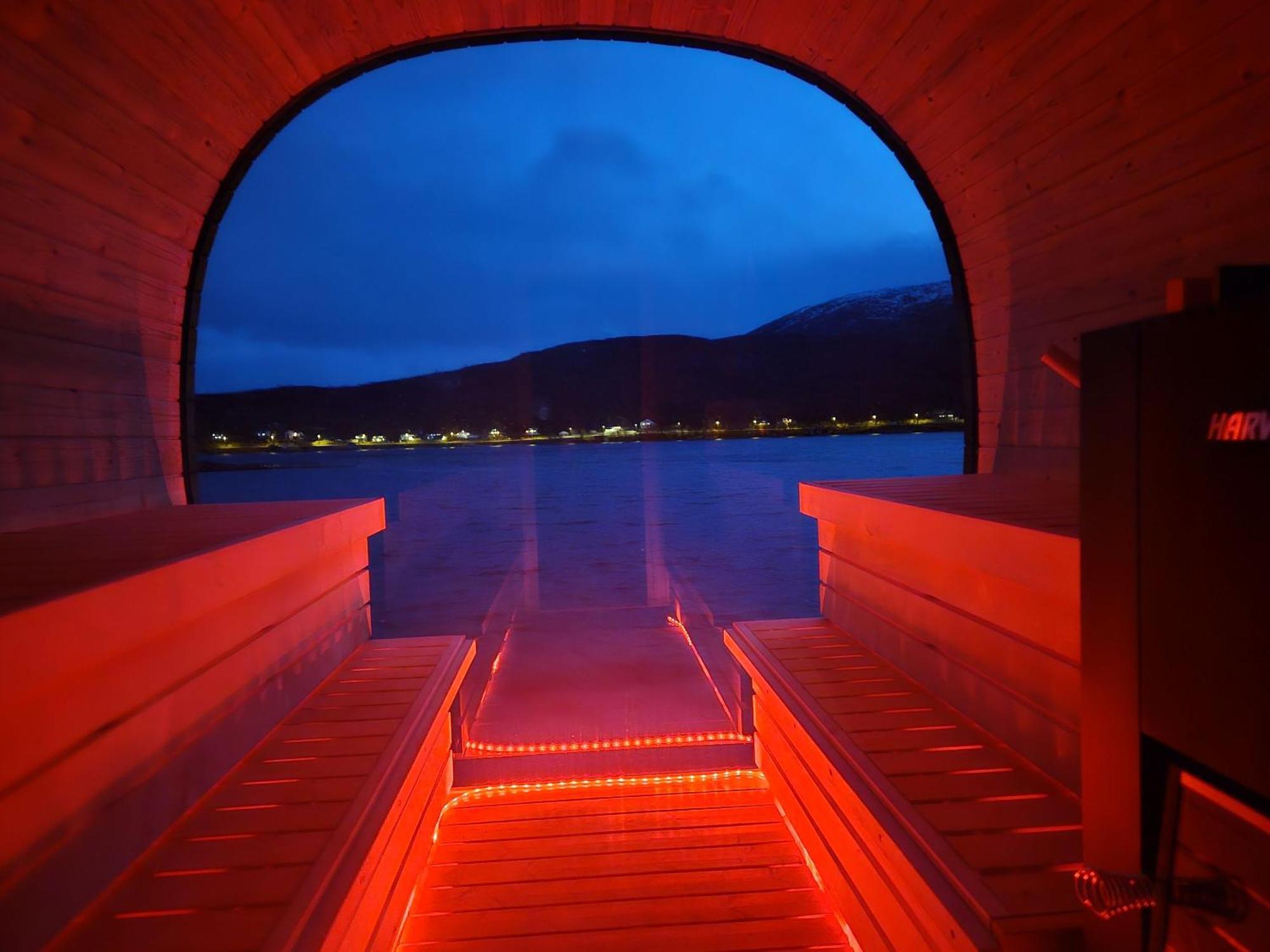 트롬쇠 Kaldfjord Sea House 빌라 외부 사진