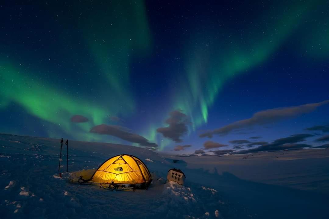 트롬쇠 Kaldfjord Sea House 빌라 외부 사진