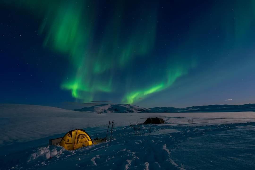 트롬쇠 Kaldfjord Sea House 빌라 외부 사진